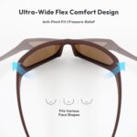 ZENOTTIC Polarized Sunglasses for Men Sport: UV400 Protection Wrap Around Womens Shades - Unisex Frame for Driving Fishing - Image 2