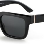 ZENOTTIC Rectangle Sunglasses for Men Women Polarized UV400 Protection Classic Trendy Driving Sun Glasses