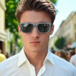 ZENOTTIC Square Polarized Sunglasses for Men - Lightweight TR90 Frame 100% UV Blocking Shades for Driving Fishing Golf Sports - Image 2