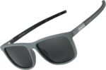 ZENOTTIC Square Polarized Sunglasses for Men - Lightweight TR90 Frame 100% UV Blocking Shades for Driving Fishing Golf Sports