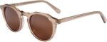 ZENOTTIC Vintage Round Polarized Sunglasses for Men Women UV400 Protection