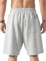 ZUY Men's Baggy Sweat Shorts Cotton Fleece 8" Athletic Shorts Pro Workout Gym Lounge Shorts for Mens with Pockets - Image 2