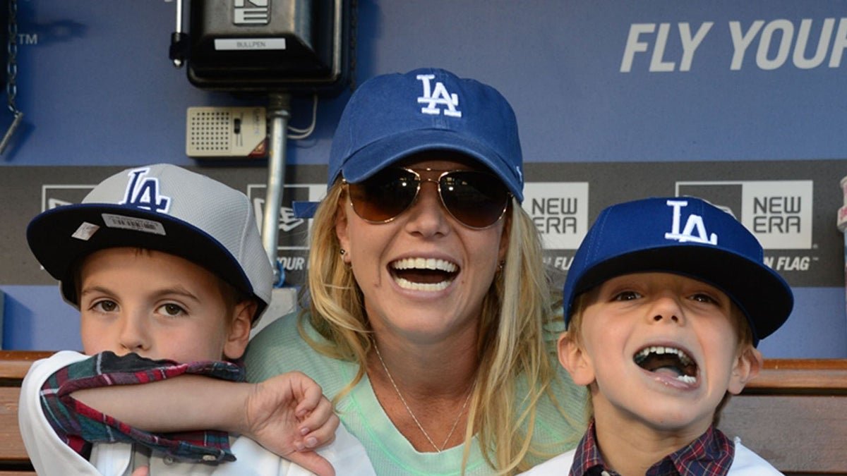 Britney Spears' sons make rare appearance together at Paris Men's Fashion Week