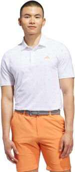 adidas Golf Ultimate365 Essence Print Climacool Polo Shirt