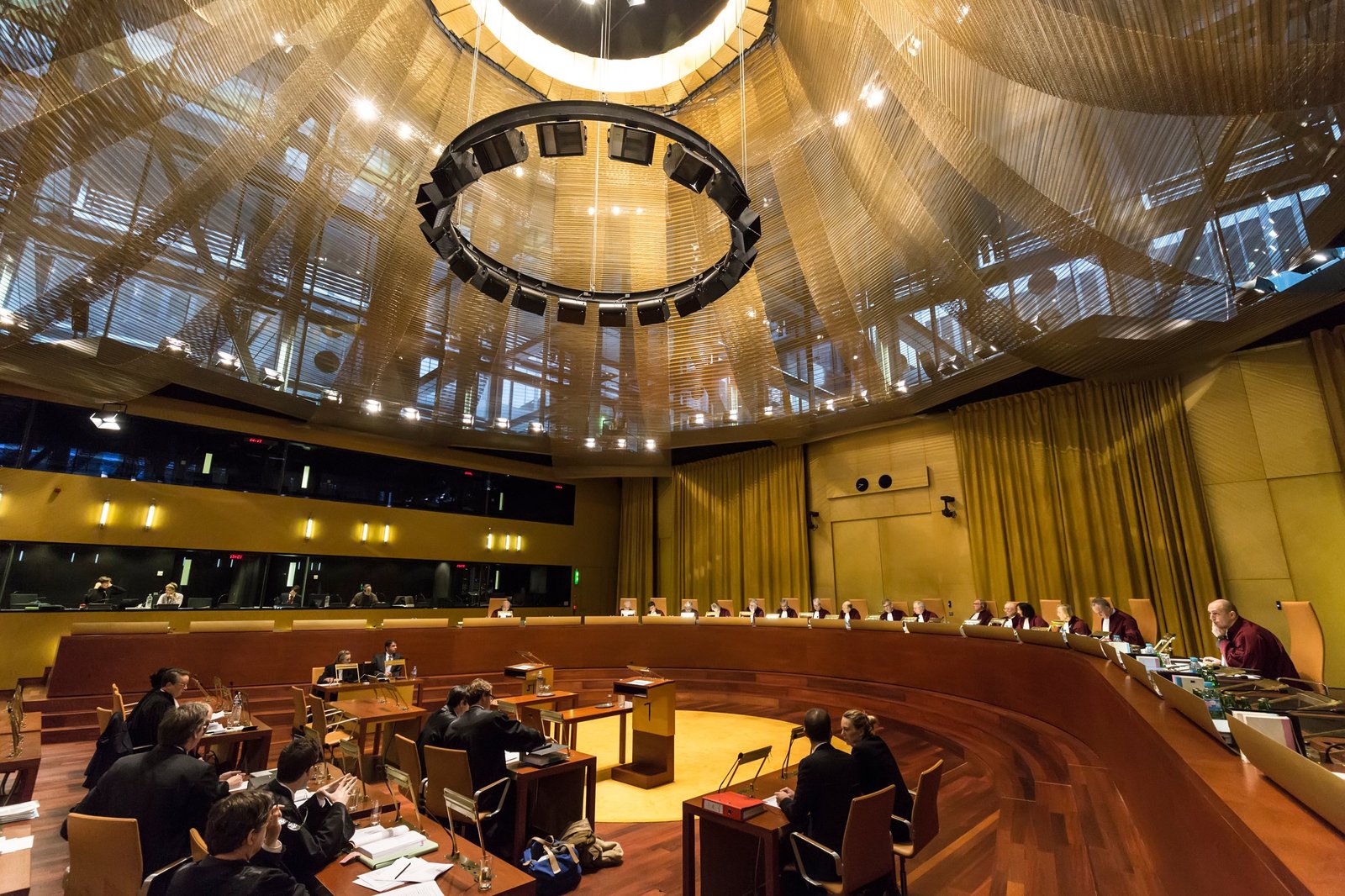 A hearing at the European Court of Justice (Photo: Court of Justice of the European Union)