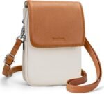 befen Genuine Leather Crossbody Bags for Women, Cell Phone Cross body Purse Bag with RFID Blocking Card Slots