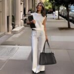 befen Genuine Leather Laptop Tote Bag for Women, Womens 15 Inch Computer Bags Work Totes Purse Shoulder Purses Handbags - Image 2