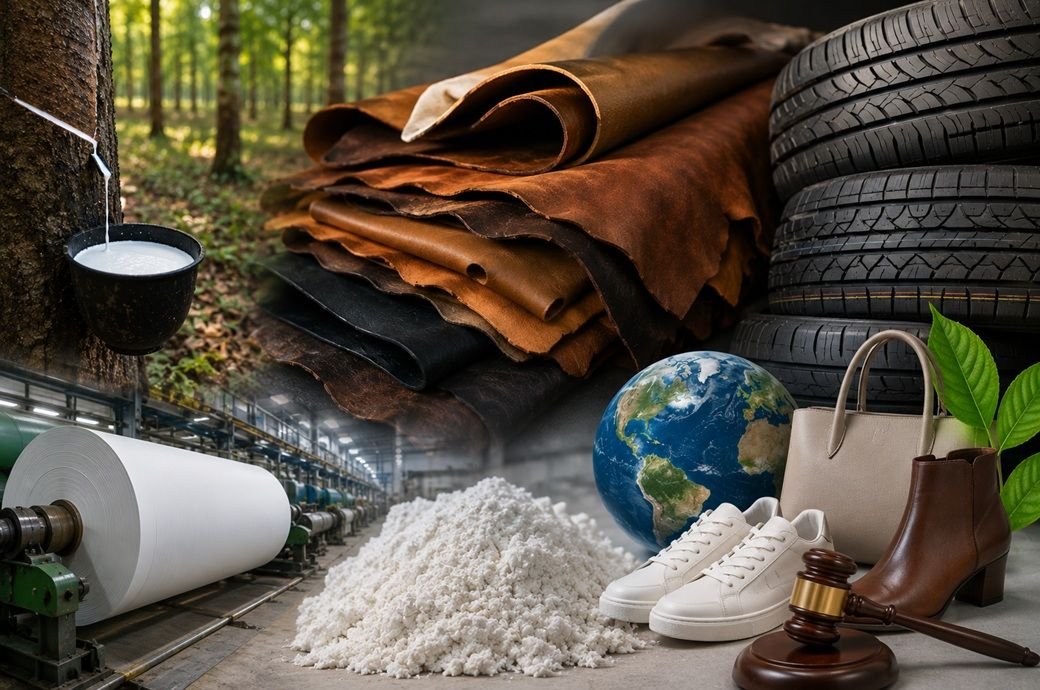 EUDR reset for fashion: Leather out, rubber & MMCF still in scope