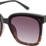 essica Simpson Women's J6214 Oversized Cat Eye Square Sunglasses