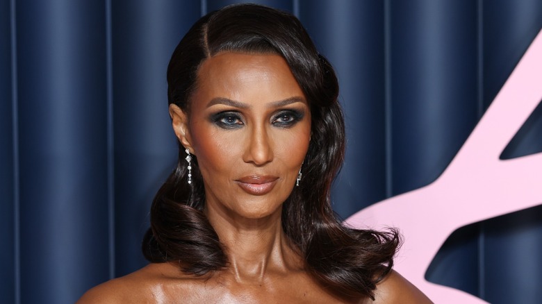 Iman at The Fashion Awards in 2025.