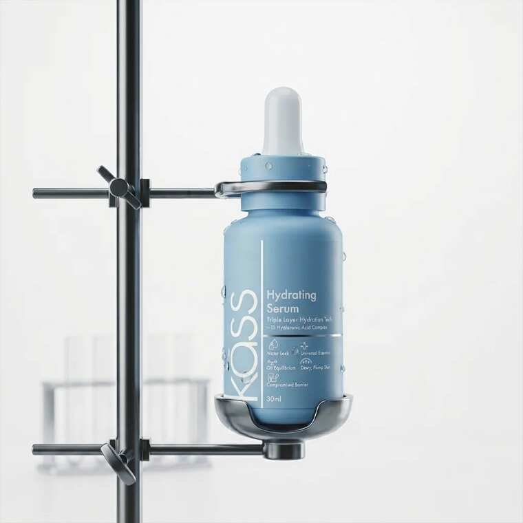 Kass Hydrating Serum delivers long-lasting hydration to keep skin plump and comfortable throughout the day.