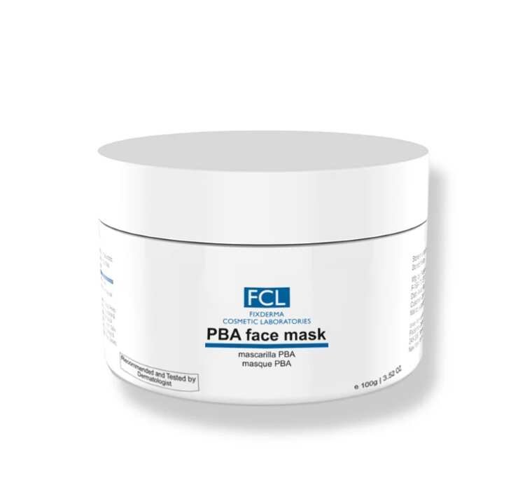 FCL PBA Face Mask deeply cleanses pores while brightening dull, congested monsoon skin.
