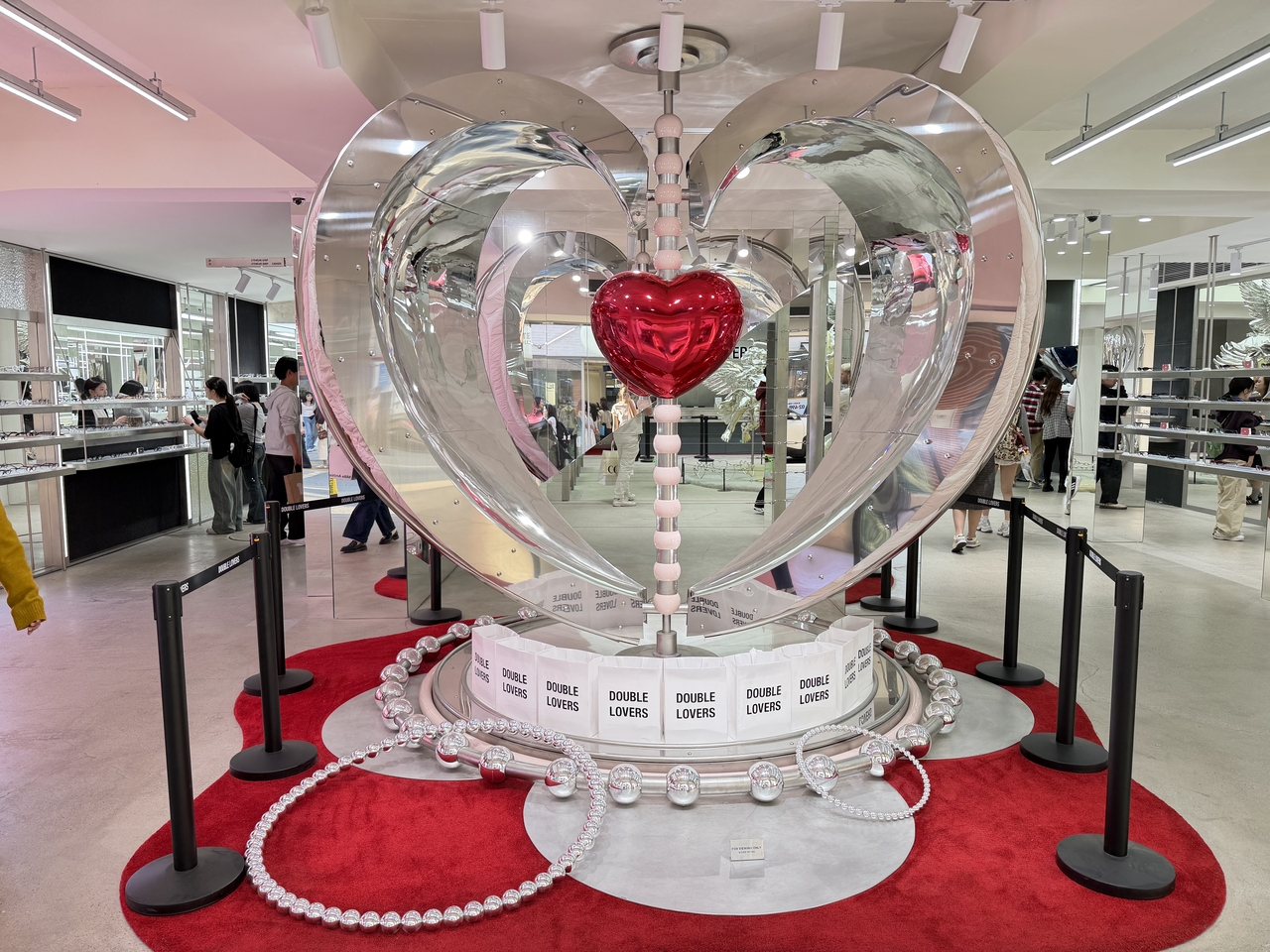 Double Lovers flagship store in Seongsu (Hong Yoo/The Korea Herald)