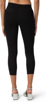 no nonsense Women's Classic Denim Capri Leggings with Pockets, Comfortable Stretch Pull On Pants - Image 2