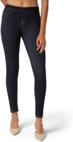 no nonsense Womens Stretch Denim Leggings with Pockets