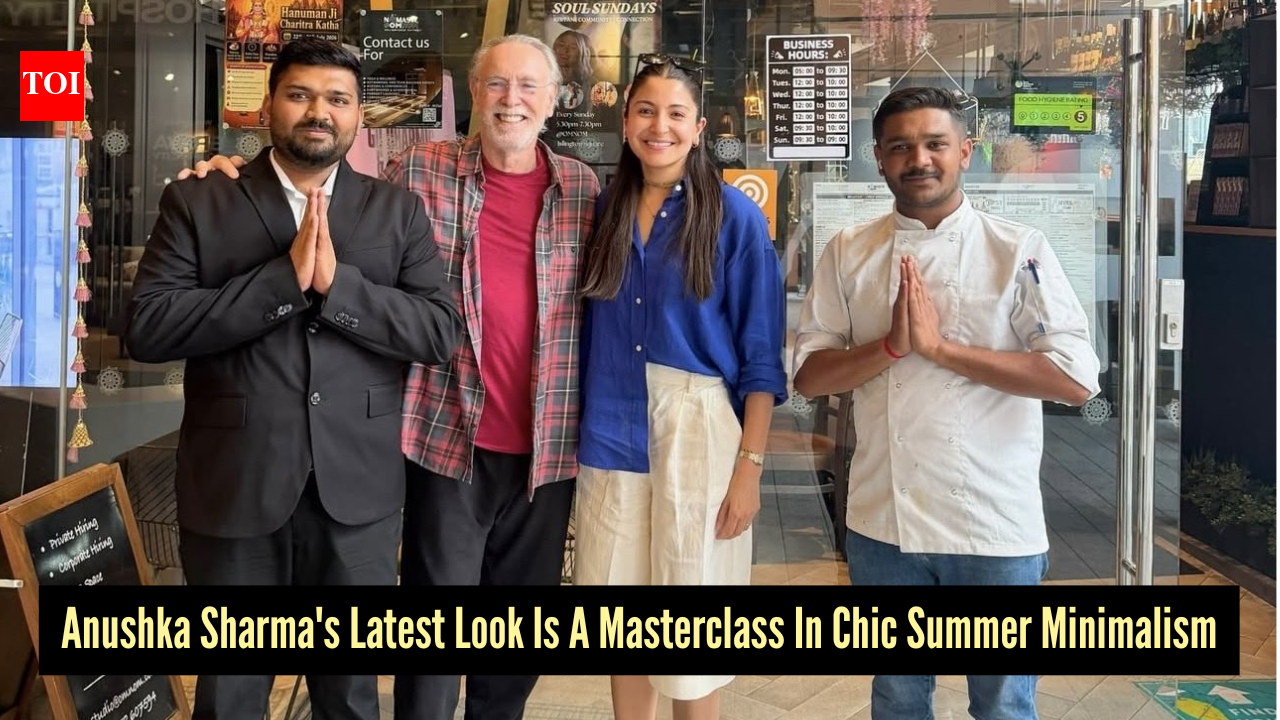 Anushka Sharma's 3-piece summer formula is the chicest fashion hack you'll copy this season