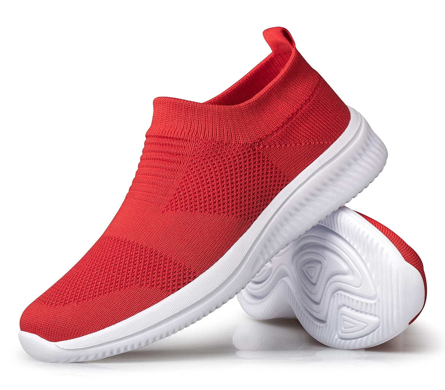 vibdiv Pull-on Shoes Women Sock Sneakers Walking Jogging Yoga Casual vibdiv Pull-on Shoes Women Sock Sneakers Walking Jogging Yoga Casual Lightweight Indoor Outdoor - Image 1