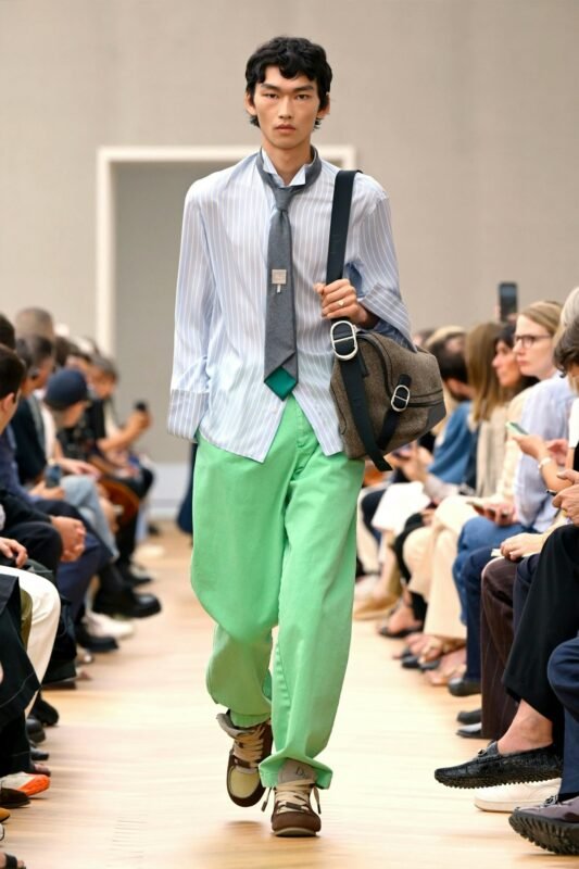 You Couldn't Escape Stripes at the Men's Spring/Summer 2026 Shows