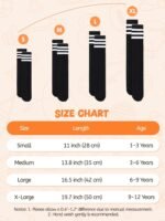 American Trends Toddler Kids Soccer Socks Youth Boys Girls Knee High Socks - Image 3
