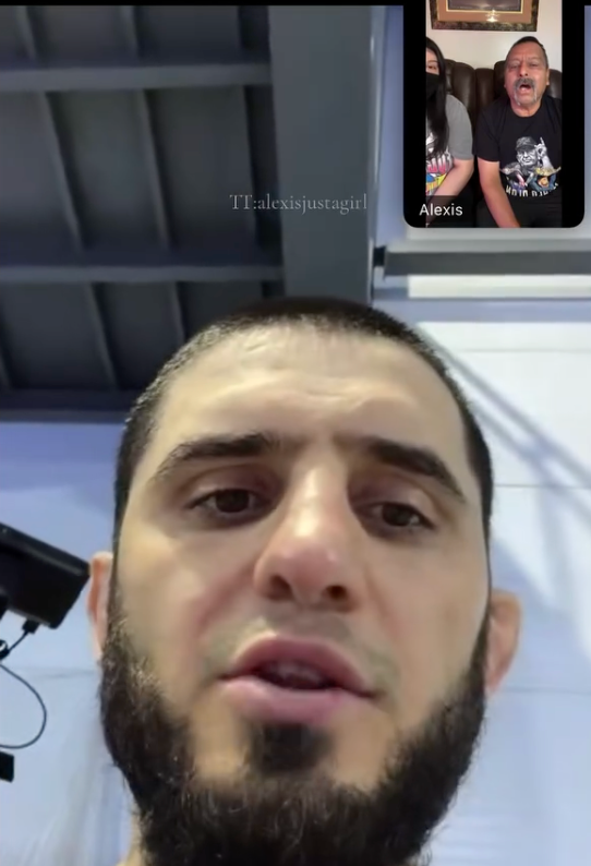 Islam Makhachev FaceTimes with fan who is battling cancer