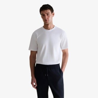 Rise & Fall Classic cotton crew neck T-shirt.