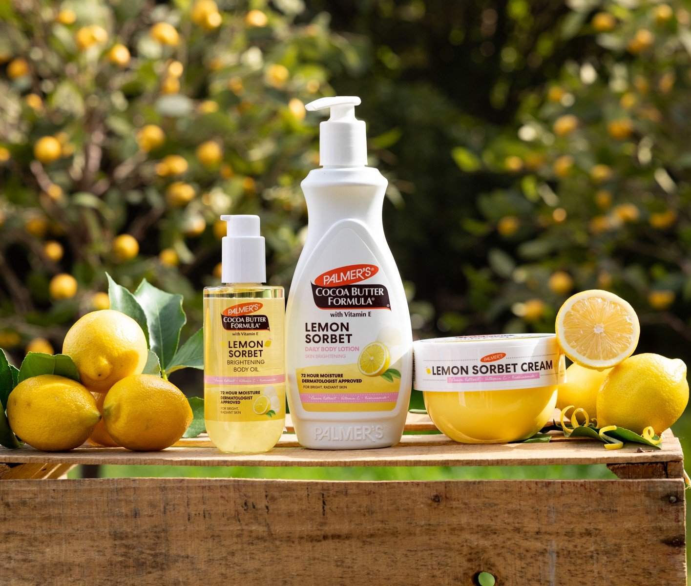 Palmer's Debuts New Lemon Sorbet Collection, Meeting Consumer Demand for Fragrance-Forward Body Care with Proven Skincare Benefits