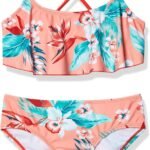 Kanu Surf Girls Cindy Flounce Bikini Beach Sport 2 Piece Swimsuit