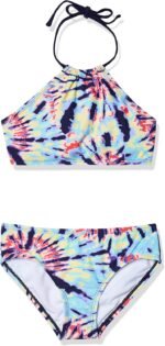 Kanu Surf Girls Mahina UPF 50+ Beach Sport Halter Bikini 2-Piece Swimsuit