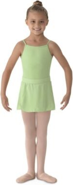 Mirella girls Mirella Girl's Georgette Mock Wrap Skirt