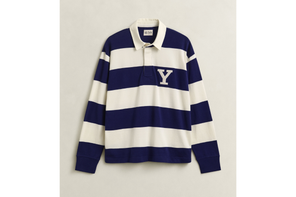 Striped heavy rugger | Gant x Yale