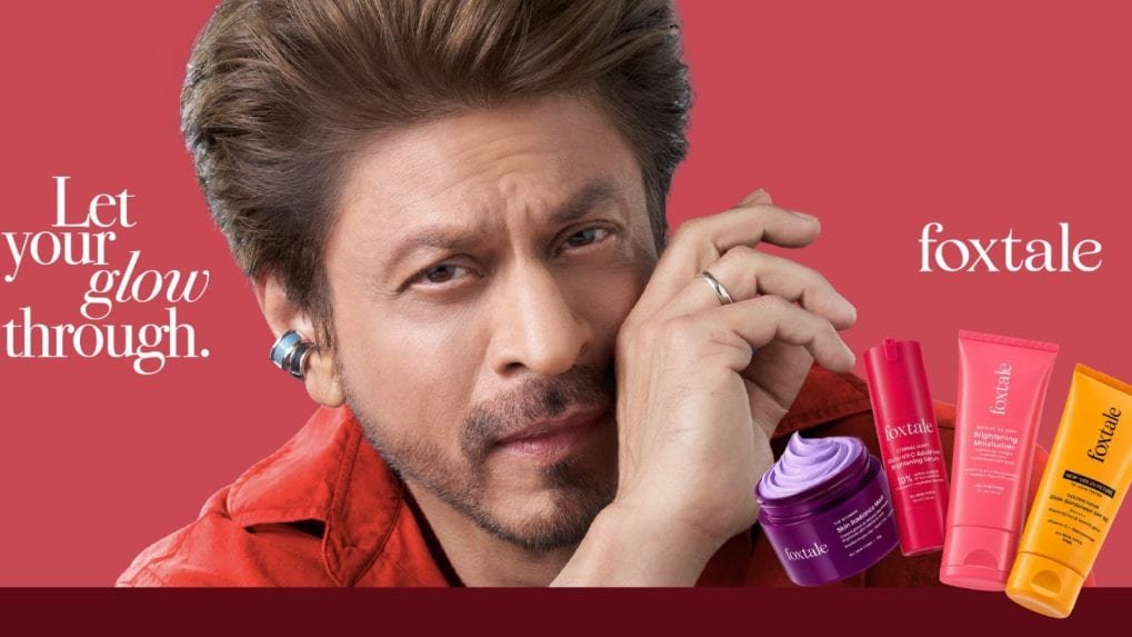 Foxtale names Shah Rukh Khan brand ambassador for skincare categories