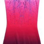 Zaclotre Kid Girls Gymnastic Leotard Sparkly Shiny Diamond Dance Outfits | 3-12 Y, One Piece, with Shorts, Ballet, Gym, Biketards, Tumbling, Stretchy