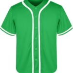 babyhealthy Kids Baseball Jersey Toddler Jersey Button Down Shirt Blank Plain Hip Hop Tees for Boy Girl