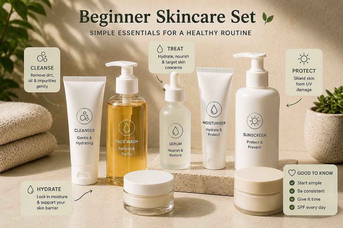 Best beginner skincare sets on Amazon.ae 2026: Simple essentials for a healthy routine