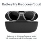 Meta Oakley HSTN Smart AI Glasses Clear, Transitions Grey - Image 5