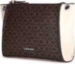 Calvin Klein Women's Reyna Crossbody Handbag, Brown, OS - Image 2