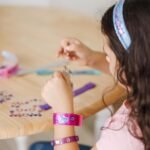 Melissa & Doug Design-Your-Own Jewelry-Making Kits - Bangles, Headbands, and Bracelets DIY Jewelry, Decorate with Stickers, Bracelet and Headband Crafting Set for Kids Ages 4+ - Image 3