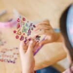 Melissa & Doug Design-Your-Own Jewelry-Making Kits - Bangles, Headbands, and Bracelets DIY Jewelry, Decorate with Stickers, Bracelet and Headband Crafting Set for Kids Ages 4+ - Image 7