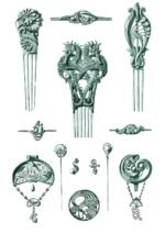 Art Nouveau Jewelry Designs (Dover Pictorial Archive) - Image 4