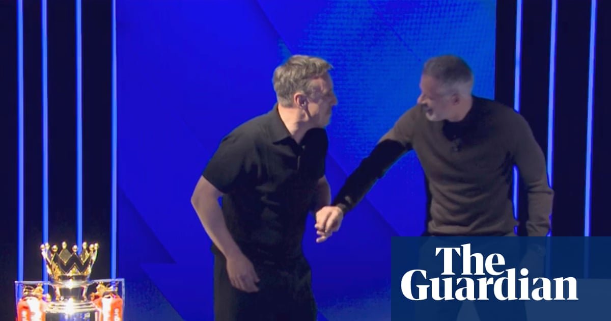 Wide-legged trousers for men are having a moment. Just ask Gary Neville