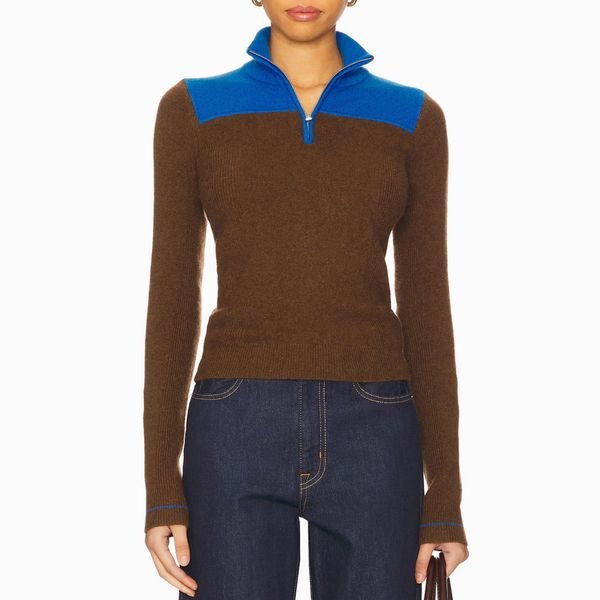 Guest In Residence Alpine Half Zip Sweater