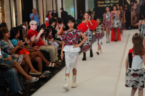 America New Silk Road Fashion Show held in New Jersey