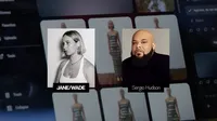 Jane Wade and Sergio Hudson
