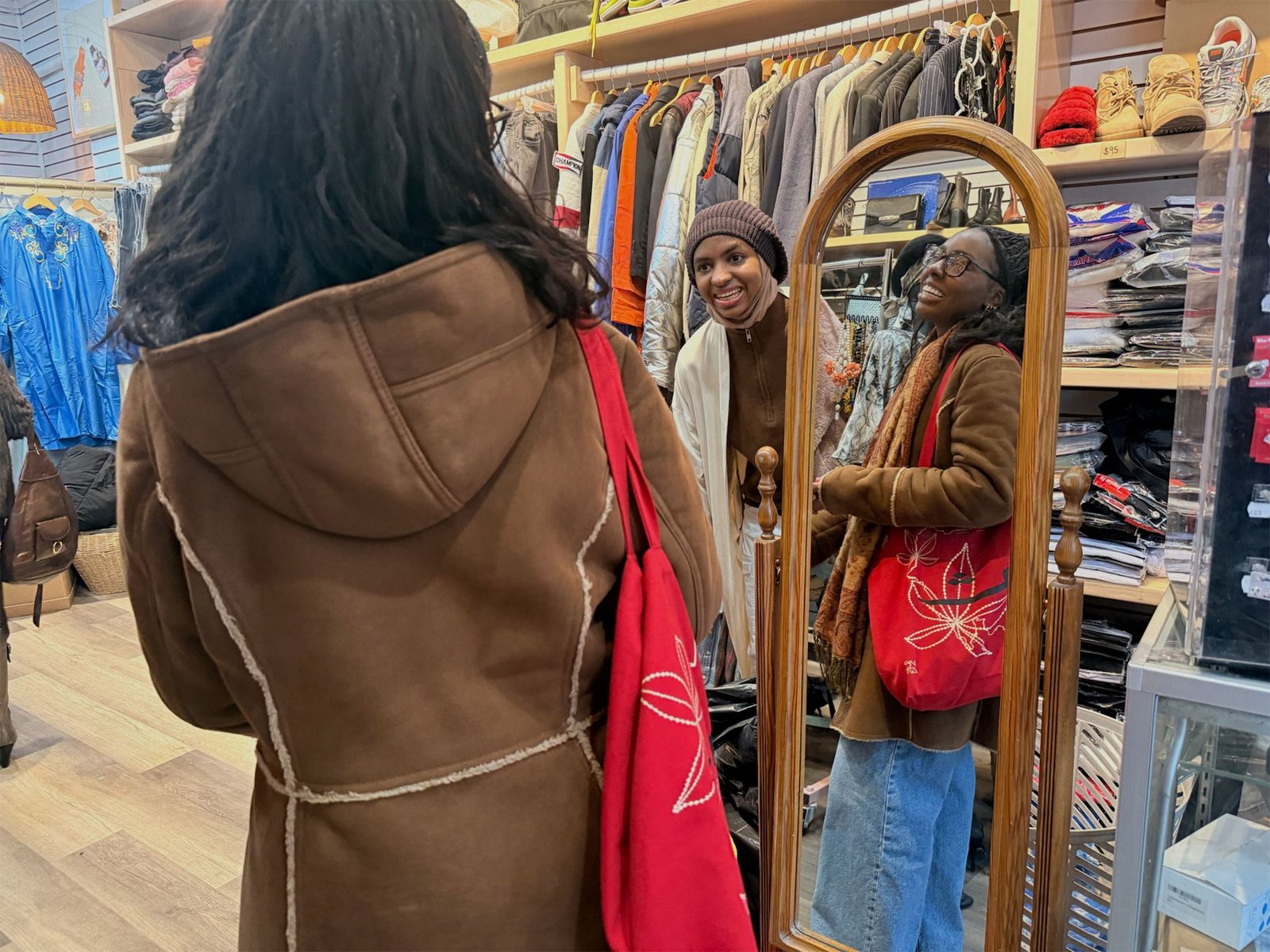 A Muslim-owned thrift shop blends modest fashion, faith and sustainability