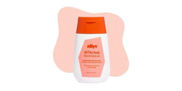 All The Peels by Allyv peel-and-polish gel for face and body tan removal