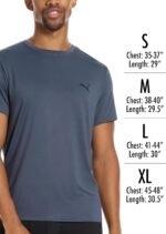 Puma Men's 4 Pack Cotton Crewneck Short Sleeve T-Shirt - Image 6