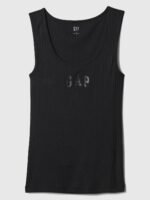 Gap Womens Ribbed Tank Top Logo - Image 4