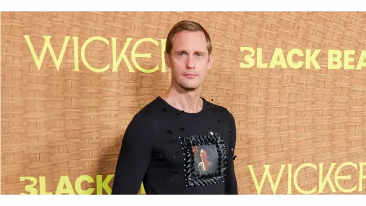 Alexander Skarsgård takes skirt style to the red carpet, challenging the rules of men’s fashion