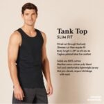 Amazon Essentials Men's Slim-Fit Tank Top, Undershirt - Image 2