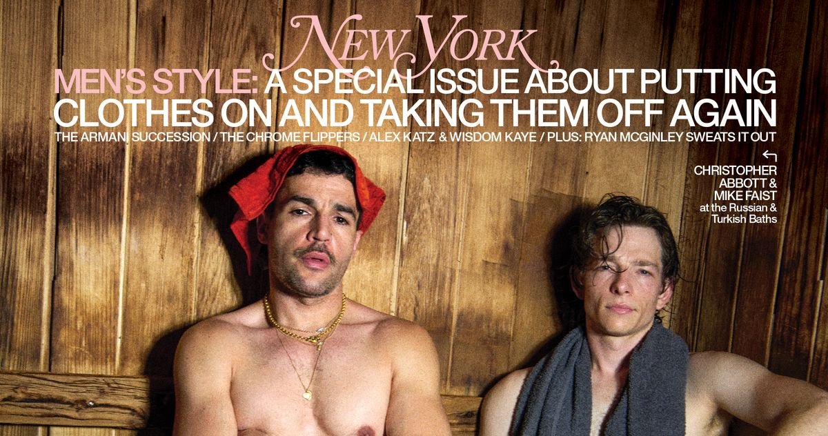 New York Publishes Inaugural ‘Men’s Style’ Issue